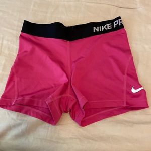 Nike Pro athletic shorts